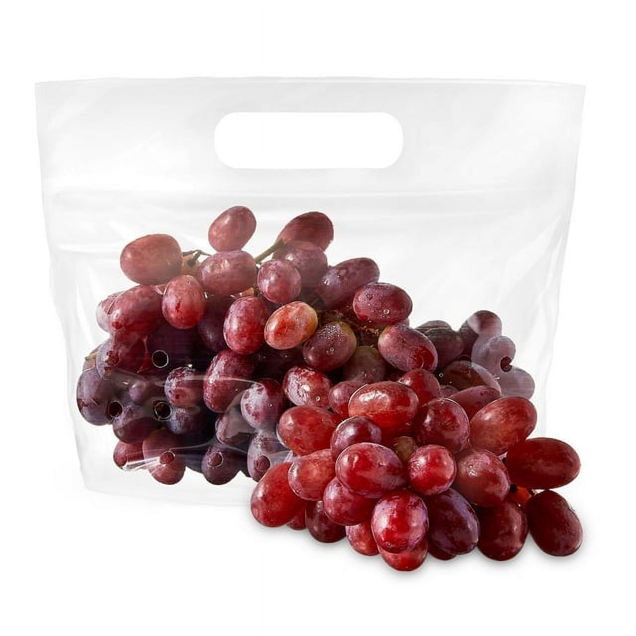 Fresh Red Seedless Grapes, Bag (2.25 lbs/Bag Est.)