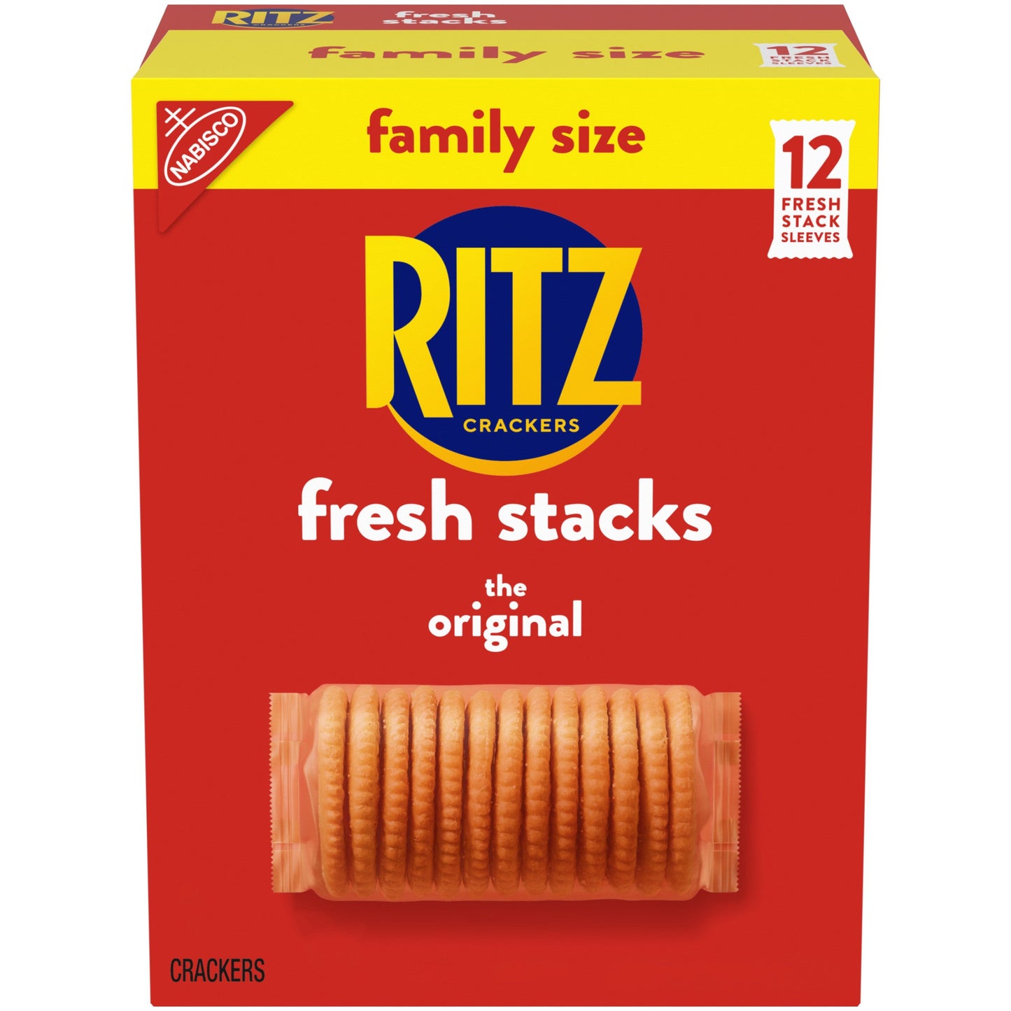 RITZ Fresh Stacks Original Crackers, Family Size, 17.8 oz